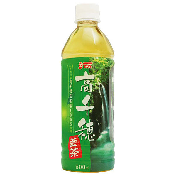 Sun A Takachiho Kamairicha 500ml plastic bottle x 18 pieces [shipped in Japan]