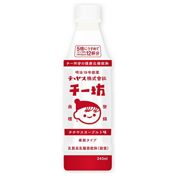 Chichiyasu Chibo Lactic Acid Bacteria Beverage 340ml PET bottles x 24 bottles [Shipped in Japan]