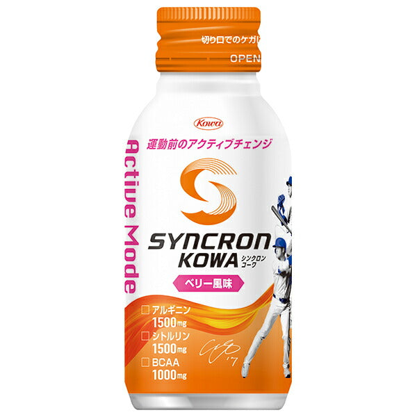 Kowa Synchron Kowa Active Mode Berry Flavor 100ml Bottle Can x 30 [Shipped in Japan]