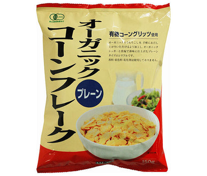 ムソー オーガニックコーンフレーク プレーン 150g×16本入【日本出荷】