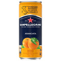 日仏貿易 サンペレグリノ アランチャータ (オレンジ) 330ml缶×24本入【日本出荷】