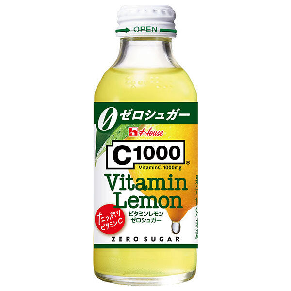 ハウスウェルネス C1000 ビタミンレモン ゼロシュガー 140ml瓶×30本入【日本出荷】