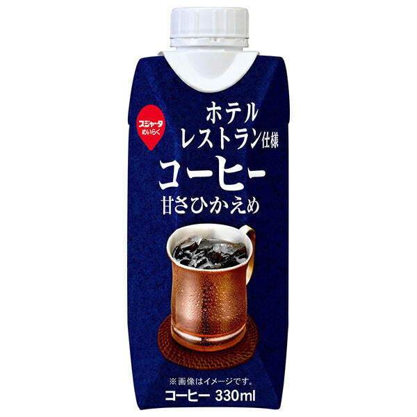 Sujata Hotel restaurant specification coffee, moderately sweet (Prisma container) 330ml paper pack x 12 bottles [shipped in Japan]