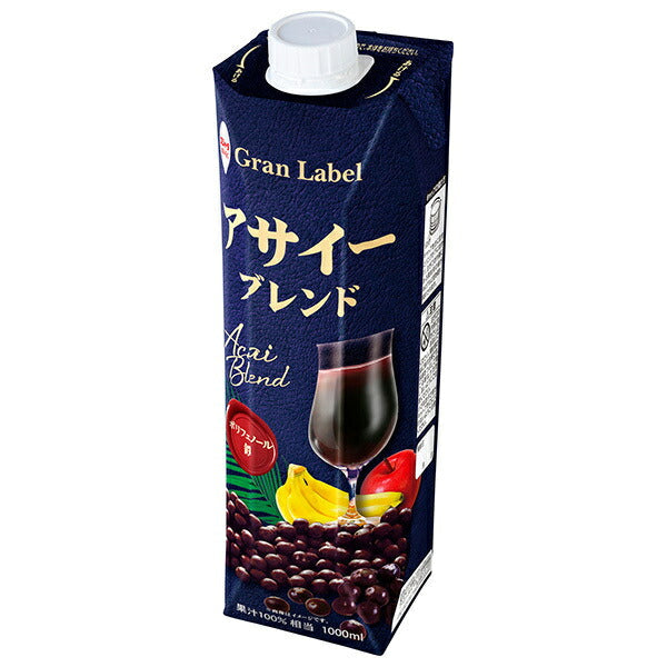 スジャータ アサイーブレンド 1000ml紙パック×6本入【日本出荷】