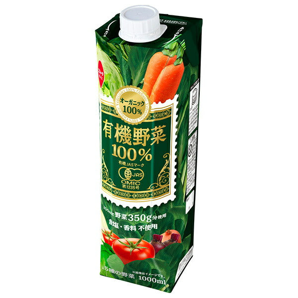 Sujata 100% organic vegetables 1000ml paper pack x 6 pieces [shipped in Japan]