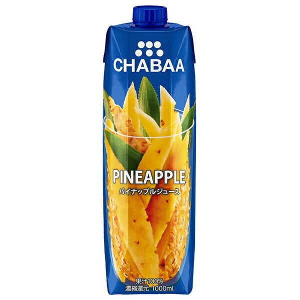 HARUNA CHABAA 100% Mixed Juice Mango 1000ml paper pack x 12 pieces [Shipped in Japan]