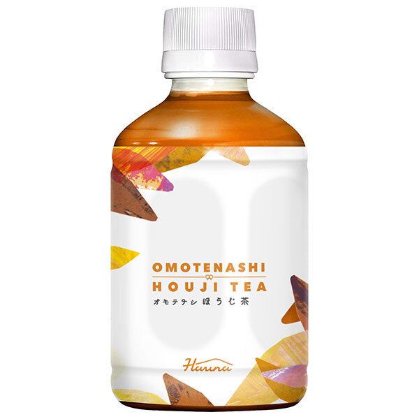 HARUNA Omotenashi Houjicha 280ml plastic bottle x 24 bottles [shipped in Japan]