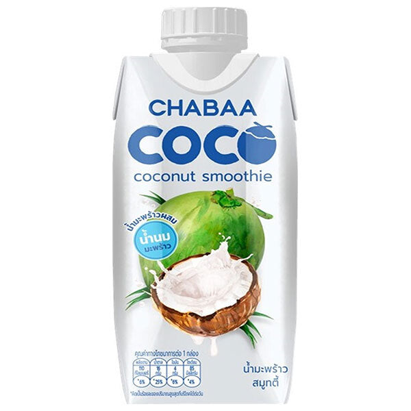 HARUNA CHABAA COCO Coconut Smoothie 310ml paper pack x 24 bottles [shipped in Japan]