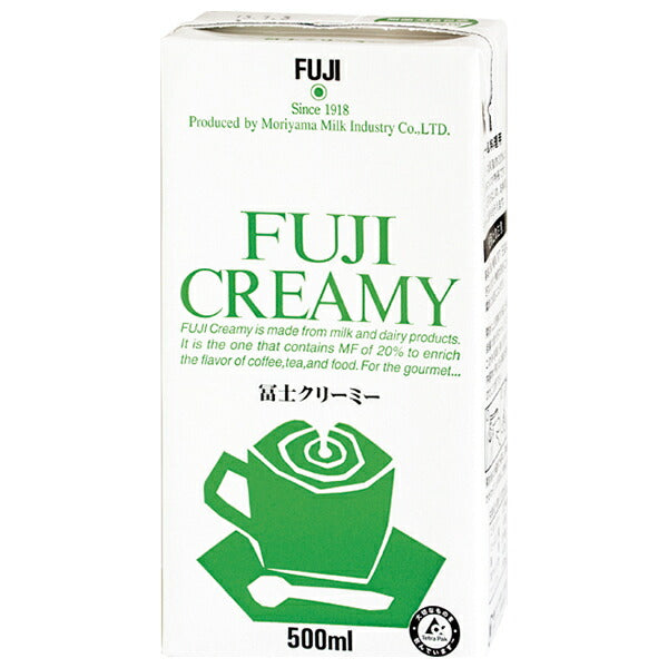 Moriyama Dairy Fuji Creamy 500g paper pack x 12 bottles [shipped in Japan]