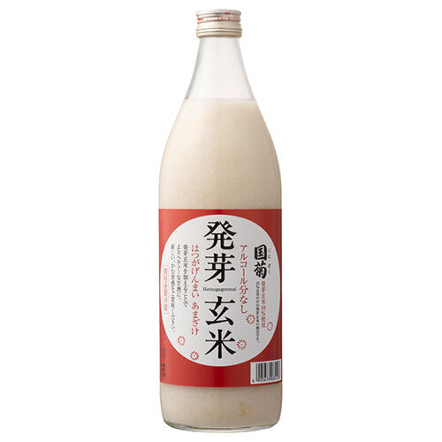Shinozaki Kunigiku Germinated Brown Rice Amazake 985g bottle x 6 bottles [Shipped in Japan]