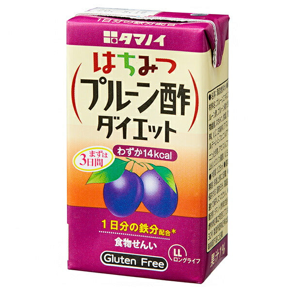 Tamanoi Vinegar Honey Prune Vinegar Diet 125ml paper pack x 24 bottles [shipped in Japan]