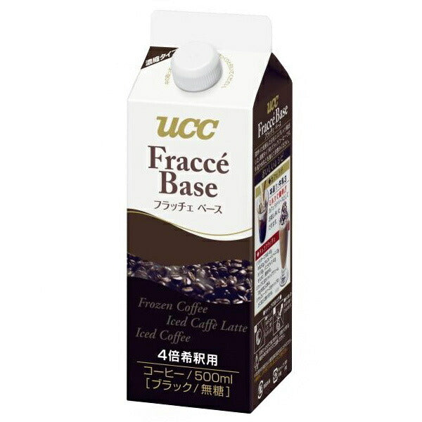 UCC Flache base sugar-free 500ml paper pack x 12 pieces [shipped in Japan]