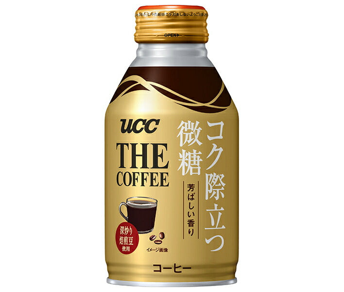 UCC THE COFFEE Rich micro-sugar 260g recap cans x 24 pieces [Shipped in Japan]