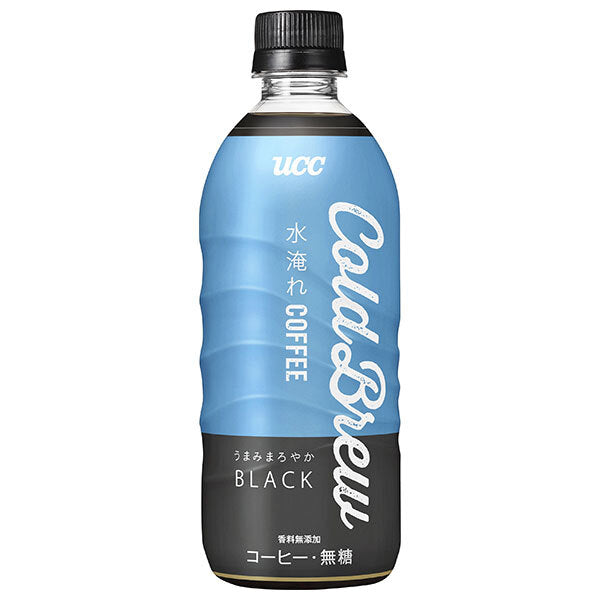 UCC COLD BREW BLACK (Cold Brew Black) 500ml PET bottle x 24 pieces [Shipped in Japan]