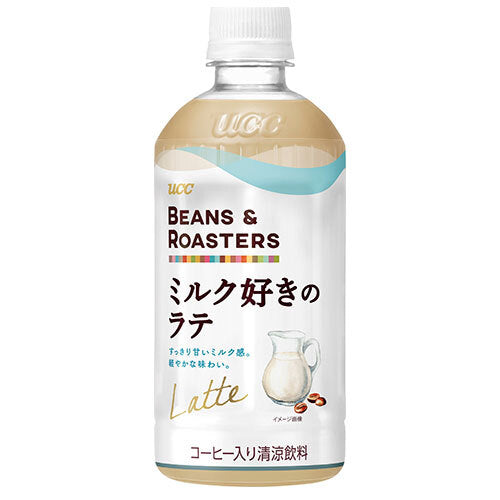UCC BEANS & ROASTERS Milk Lover's Latte 450ml plastic bottle x 24 bottles [shipped in Japan]