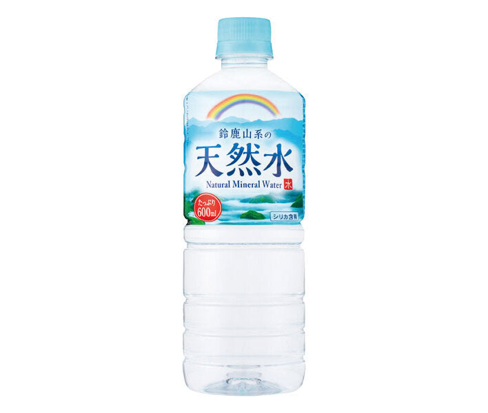 チェリオ 鈴鹿山系の天然水 600mlペットボトル×24本入【日本出荷】