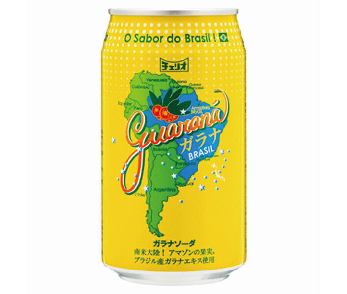 Cheerio Guarana Soda 350ml can x 24 bottles [shipped in Japan]