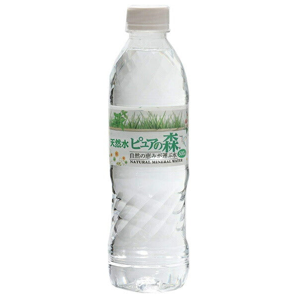 Natural Water Pure Forest 500ml plastic bottles x 24 pieces [shipped in Japan]