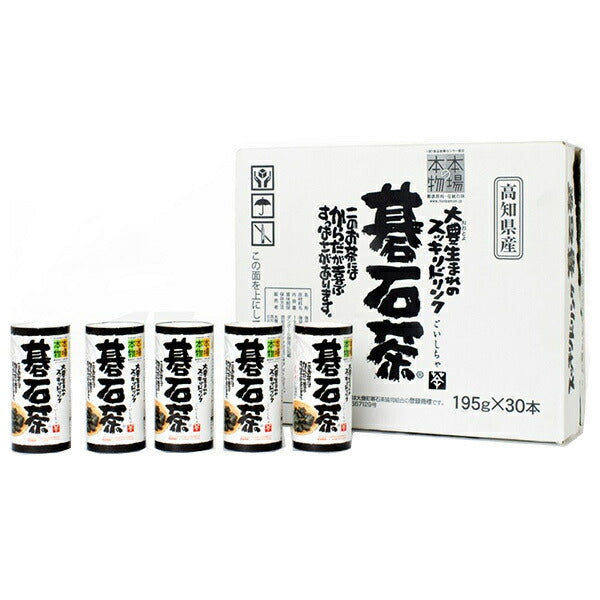 大豊町碁石共同組合 スッキリドリンク 碁石茶 195gカートカン×30本入【日本出荷】