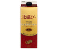 Yamamoto Coffee Kitahorie Iced Coffee Sugar Free 1000ml Paper Pack x 6 bottles [Shipped in Japan]