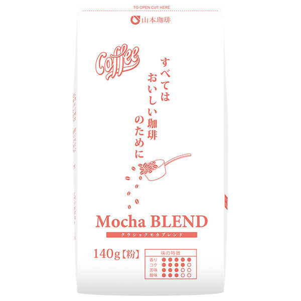 Yamamoto Coffee Classic Mocha Blend 140g x 12 bags [Shipped in Japan]