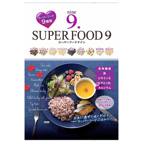 Seed Commercial Super Food 9 (20g x 6) x 12 bags [Shipped in Japan]