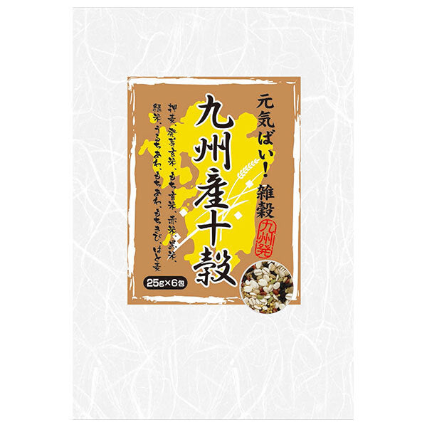 Seed Commercial Ten Grain Rice from Kyushu (25g x 6) x 12 bags [Shipped in Japan]