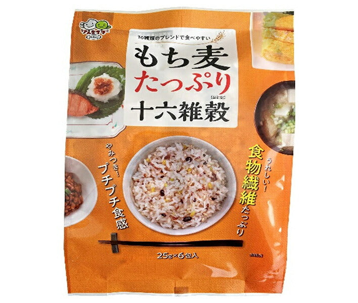 Seedsho Mochi Mugi Plenty of Sixteen Grains (25g x 6) x 12 bags [Shipped in Japan]