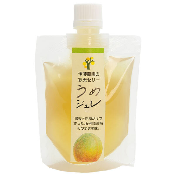伊藤農園 ピュアフルーツ寒天 うめジュレ ドリンクタイプ 150g×15個入【日本出荷】