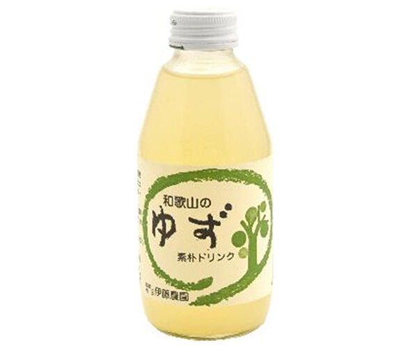 伊藤農園 素朴ドリンク ゆず 180ml瓶×30本入【日本出荷】