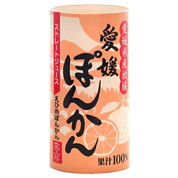 Aikobo Ehime Ponkan 125ml cart can x 30 pieces [shipped in Japan]