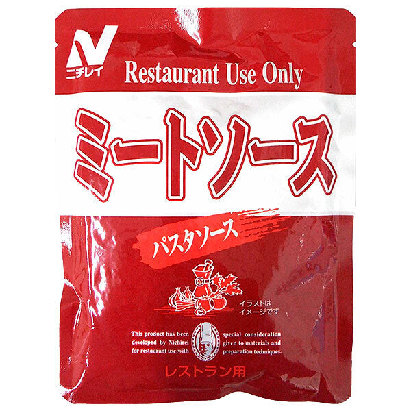 Nichirei Foods Restaurant Use Only Pasta Sauce Meat Sauce 140g x 40 bags [Shipped in Japan]