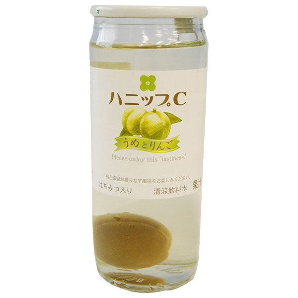 Plum Food Honeyp C Plum and Apple 200g jar x 15 pieces [Shipped in Japan]