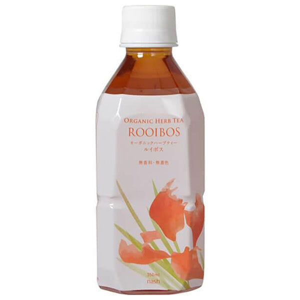 Nash Organic Herbal Tea Rooibos 350ml plastic bottle x 24 pieces [shipped in Japan]