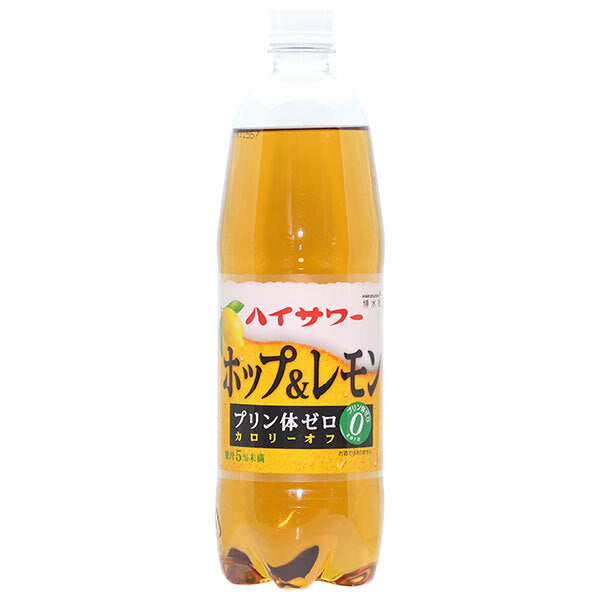 Hakusuisha High Sour Hop & Lemon 1000ml plastic bottle x 6 bottles [shipped in Japan]