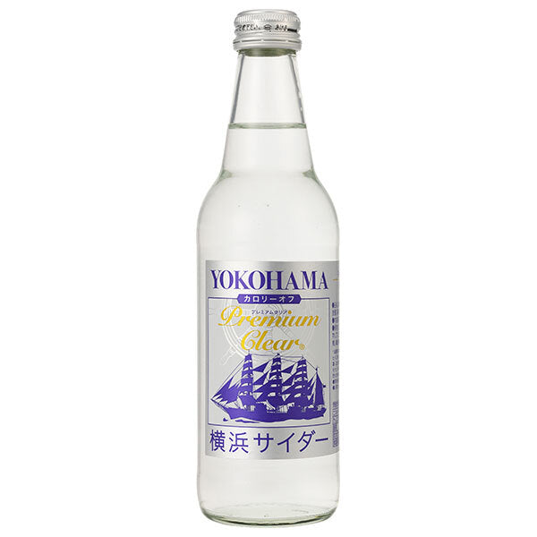 Kawasaki Beverage Yokohama Cider Premium Clear 340ml bottle x 24 bottles [shipped in Japan]