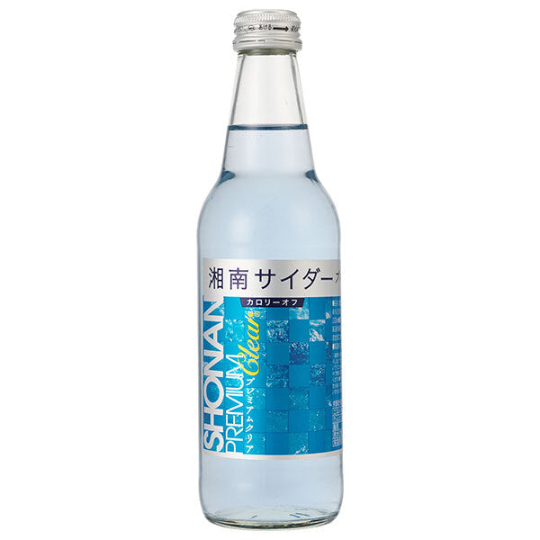 Kawasaki Beverage Shonan Cider Premium Clear 340ml bottle x 24 bottles [shipped in Japan]