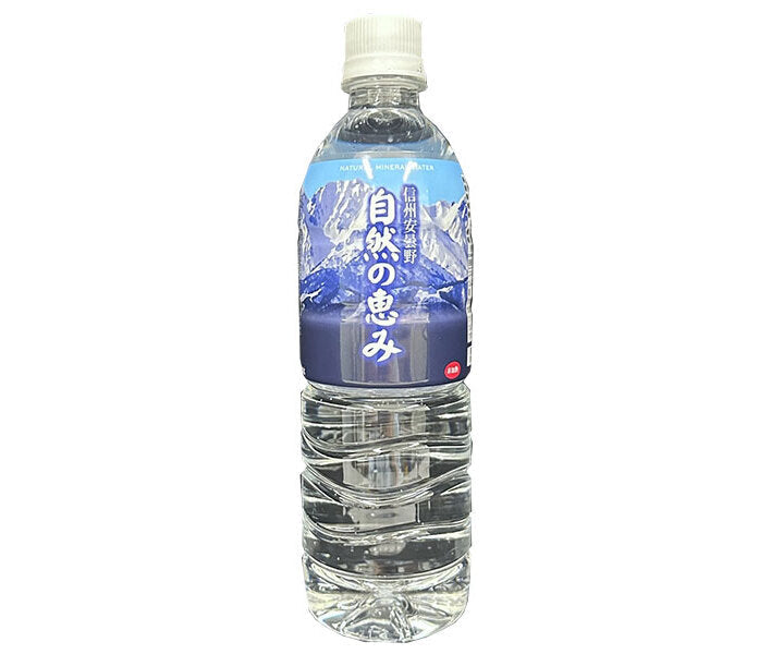 Haruna Water Shinshu Azumino Nature's Blessings 550ml plastic bottles x 24 pieces [shipped in Japan]
