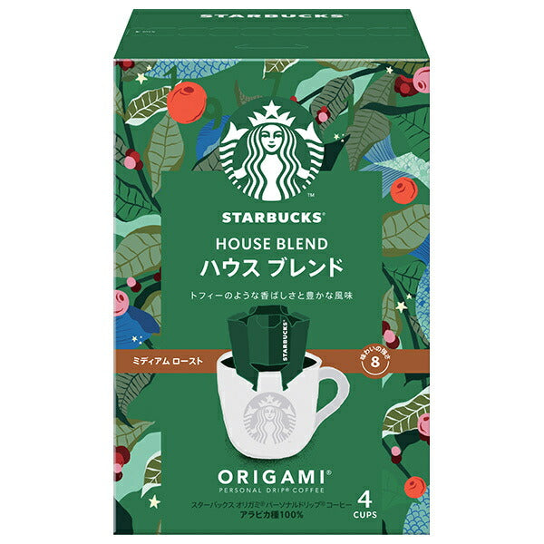 Nestlé Japan Starbucks Origami Personal Drip Coffee House Blend (9g x 4 bags) x 6 boxes [shipped in Japan]