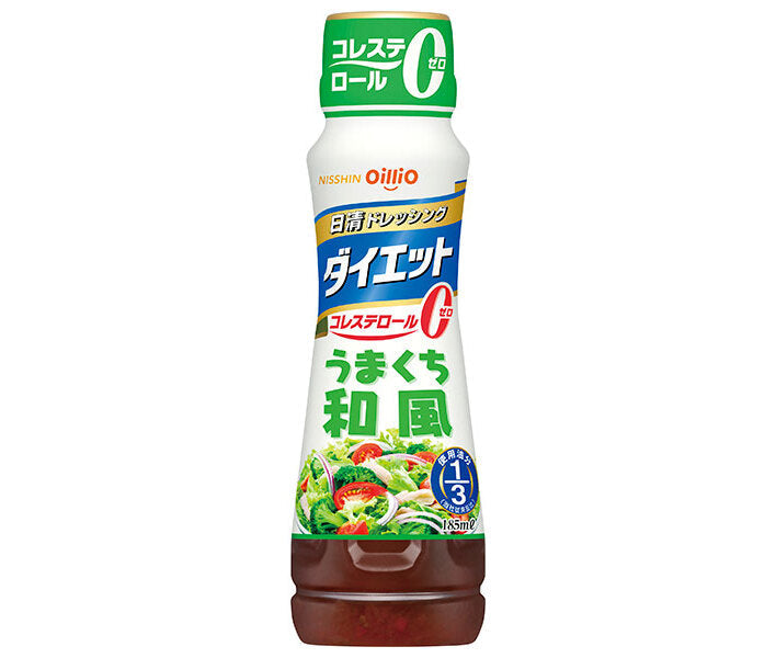日清オイリオ 日清ドレッシング ダイエット うまくち和風 185mlペットボトル×12本入【日本出荷】
