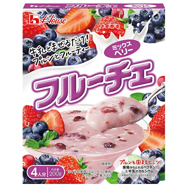 ハウス食品 フルーチェ ミックスベリー 200g×30個入【日本出荷】
