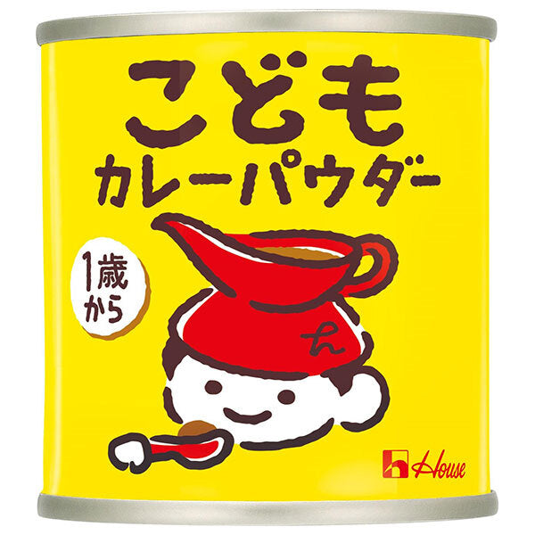ハウス食品 こども カレーパウダー 35g缶×10個入【日本出荷】