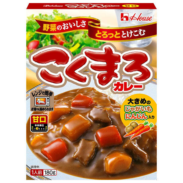 ハウス食品 こくまろカレーレトルト 甘口 180g×30個入【日本出荷】