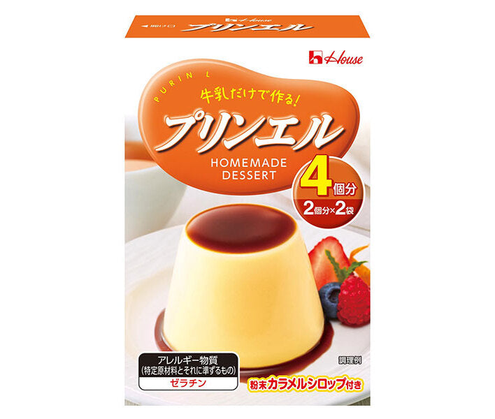 ハウス食品 プリンエル 54g×10個入【日本出荷】