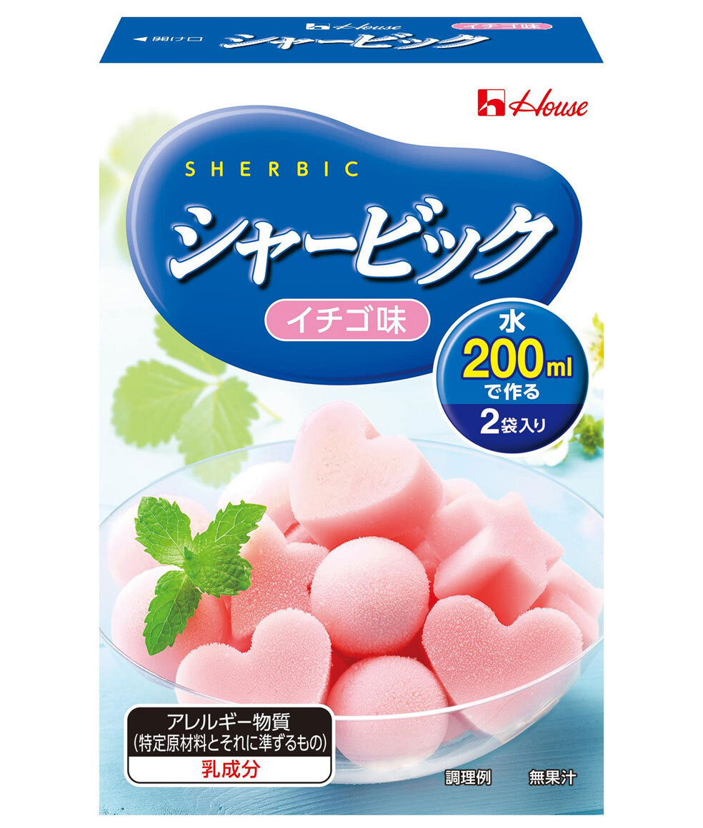 House Foods Sharbic Strawberry 86g x 10 boxes [shipped in Japan]