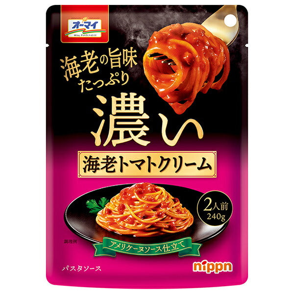 Nippun Oh My Deep Shrimp Tomato Cream 240g x 12 bags [shipped in Japan]