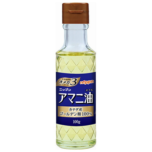 ニップン アマニ油 100g×6本入【日本出荷】