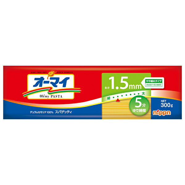 Nippun Oh My Spaghetti 1.5mm 300g x 40 bags [shipped in Japan]
