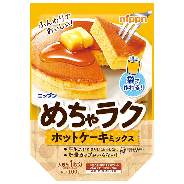 Nippun Nippun Mecharaku Pancake Mix 100g x 16 bags [shipped in Japan]