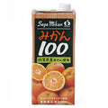 JAビバレッジ佐賀 みかん100 1L紙パック×6本入【日本出荷】